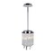 Cwi Lighting Benson 2 Light Drum Shade Mini Pendant With Chrome Finish 5562P8C Clear - alternate 3